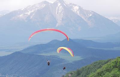 Paragliding in Aspen / Snowmass