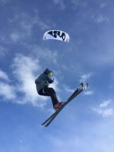 Snow Kiting in Denver / Golden